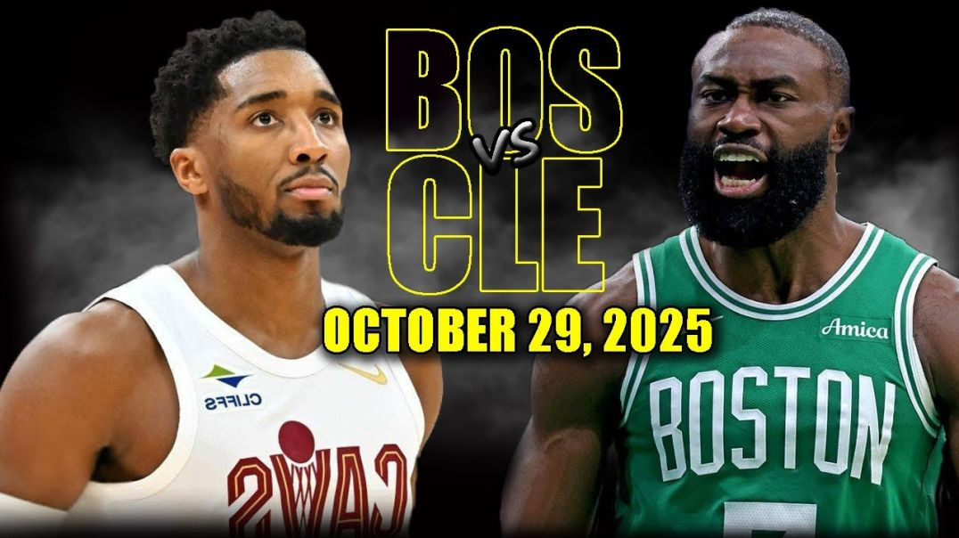 ⁣Boston Celtics vs Cleveland Cavaliers Full Game Highlights - October 29, 2025 NBA Season