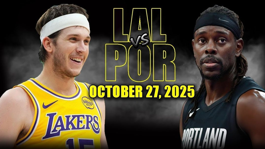 ⁣Los Angeles Lakers vs Portland Trail Blazers Full Game Highlights - October 27, 2025 NBA Season