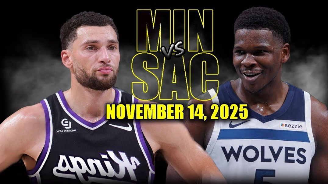 ⁣Minnesota Timberwolves vs Sacramento Kings Full Game Highlights - November 14, 2025 NBA Season
