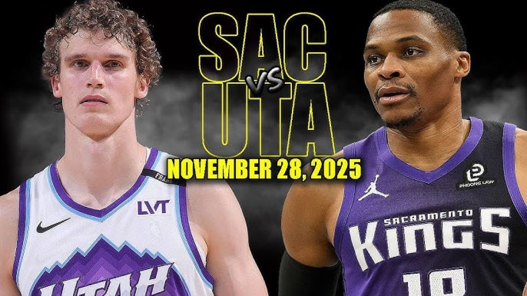 ⁣Sacramento Kings vs Utah Jazz Full Game Highlights - November 28, 2025 NBA Season