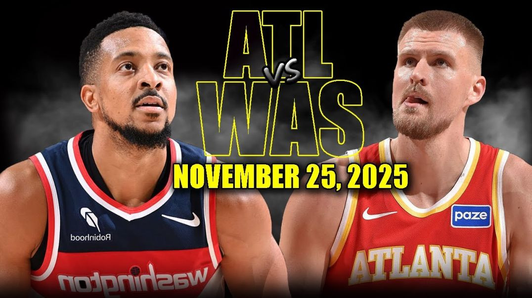 ⁣Atlanta Hawks vs Washington Wizards Full Game Highlights - November 25, 2025 NBA Season