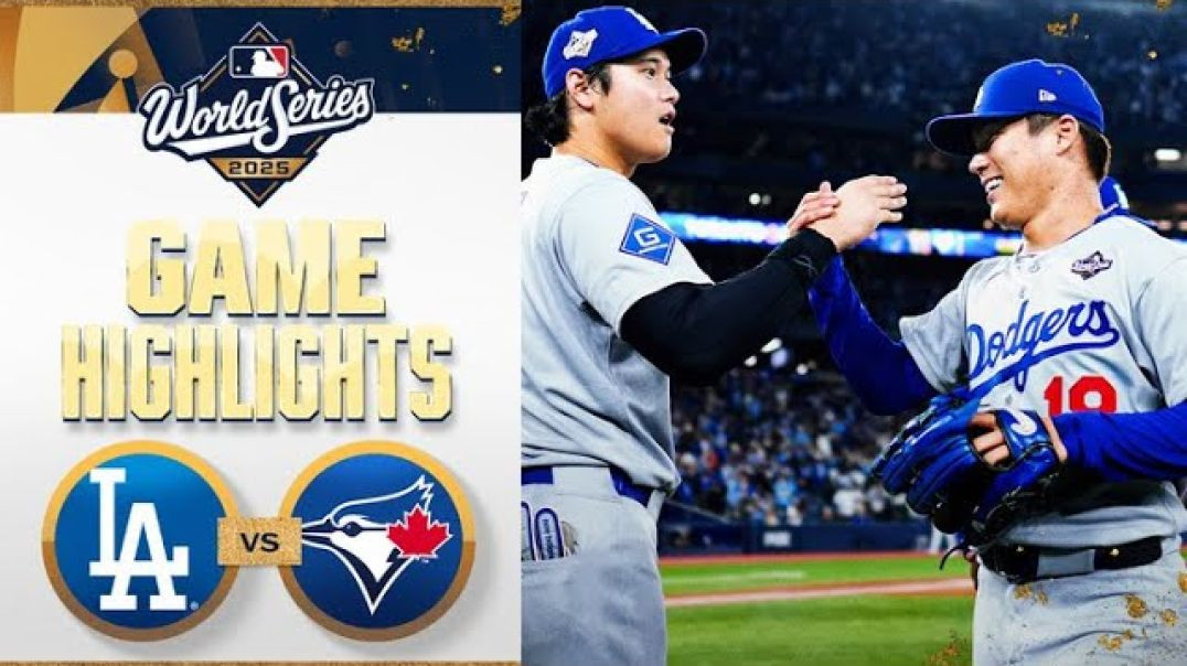 ⁣Dodgers vs. Blue Jays World Series Game 2 Highlights 10/25/25 MLB Highlights