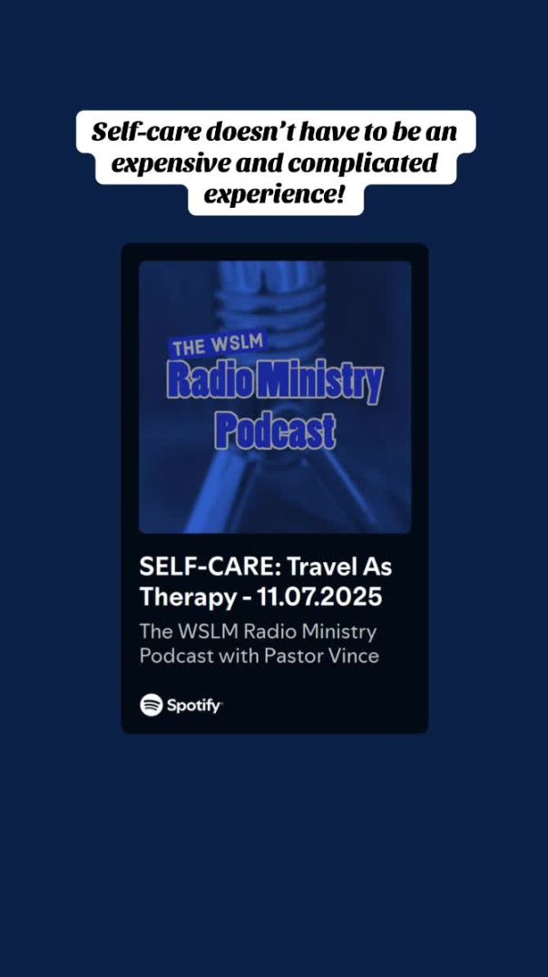 The WSLM Radio Ministry Podcast with Pastor Vince