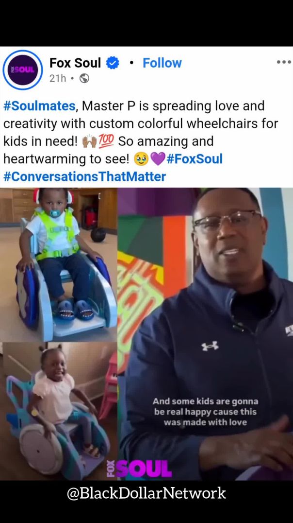 😭🖤 Master P for the win! (Via @foxsoul)