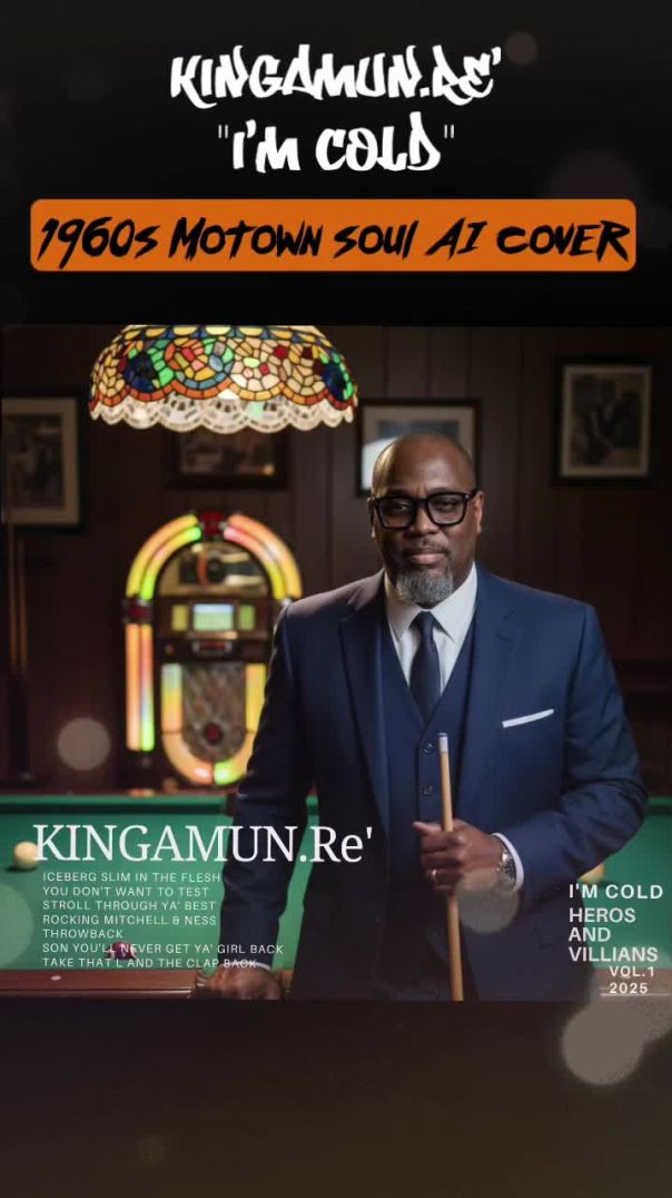 1960s Motown Soul AI Cover