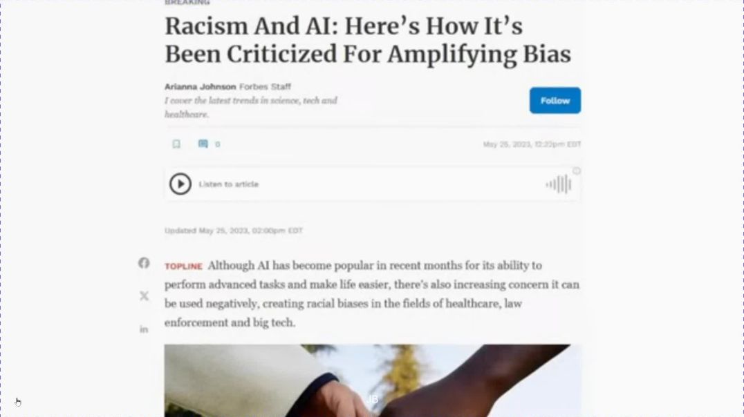 ⁣A.I. Being Used to Target Black People