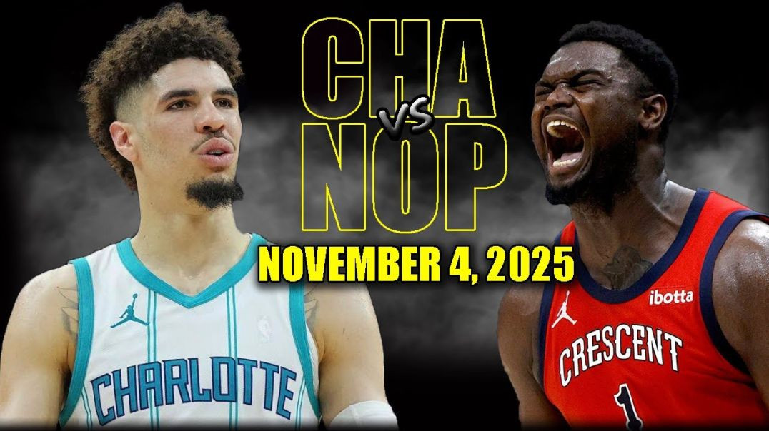 ⁣New Orleans Pelicans vs Charlotte Hornets Full Game Highlights - November 4, 2025 NBA Season