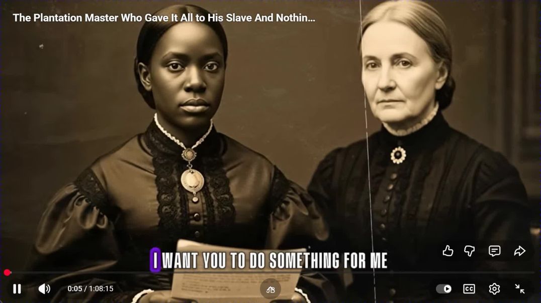 ⁣The Plantation Master Who Gave It All to His Slave And Nothing to His Wife