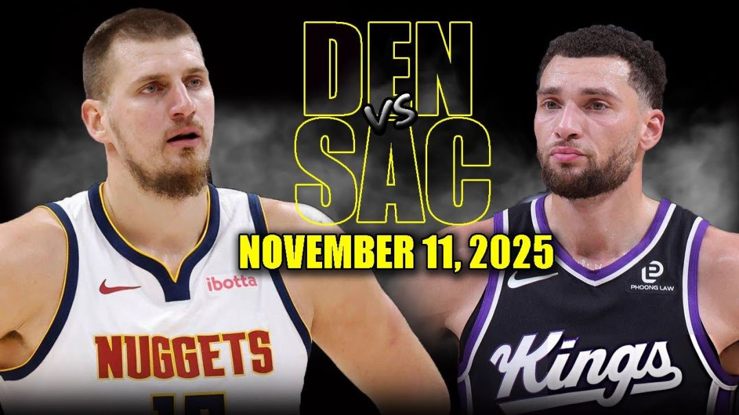 ⁣Denver Nuggets vs Sacramento Kings Full Game Highlights - November 11, 2025 NBA Season