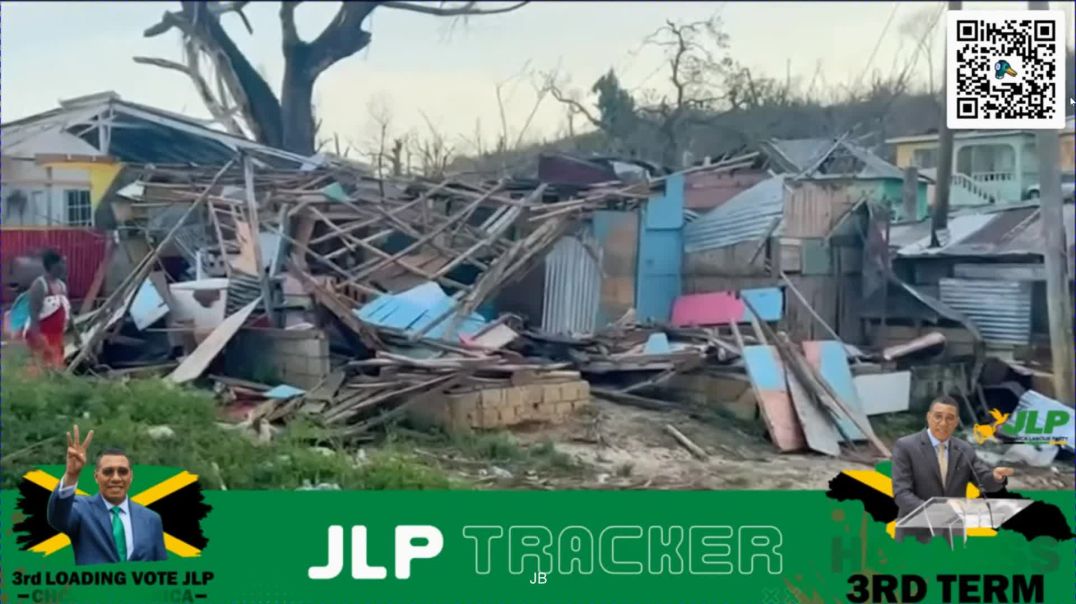 ⁣Devasted Lacovia St Elizabeth Hurricane Melissa 🌀