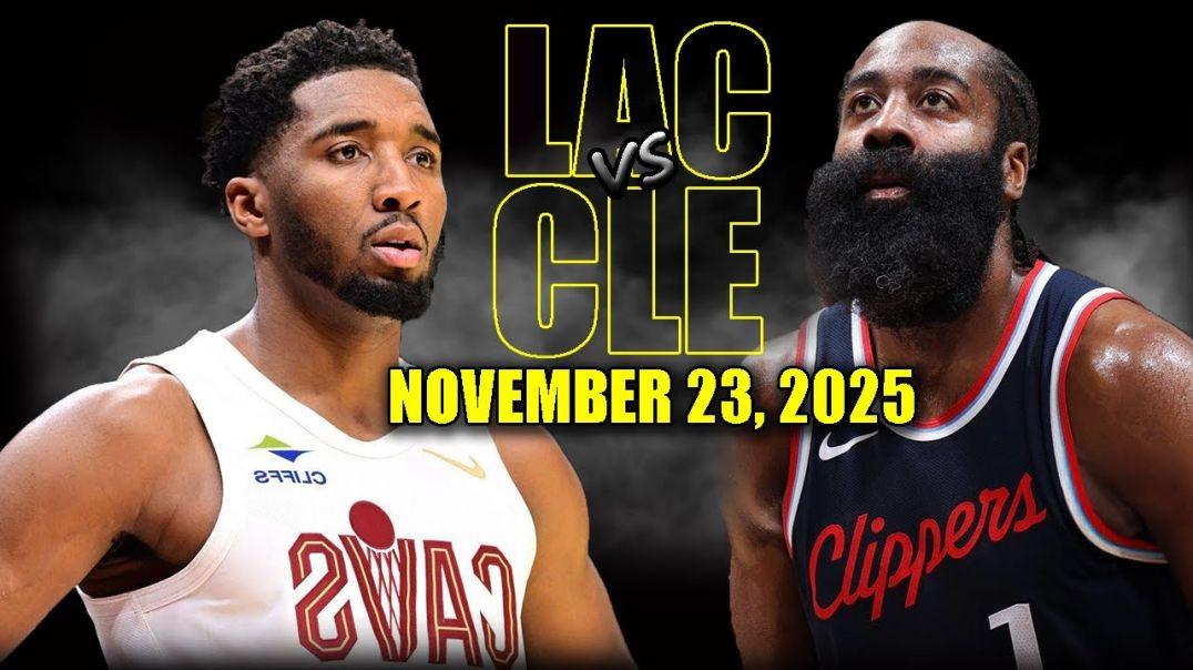 ⁣Los Angeles Clippers vs Cleveland Cavaliers Full Game Highlights - November 23, 2025 NBA Season