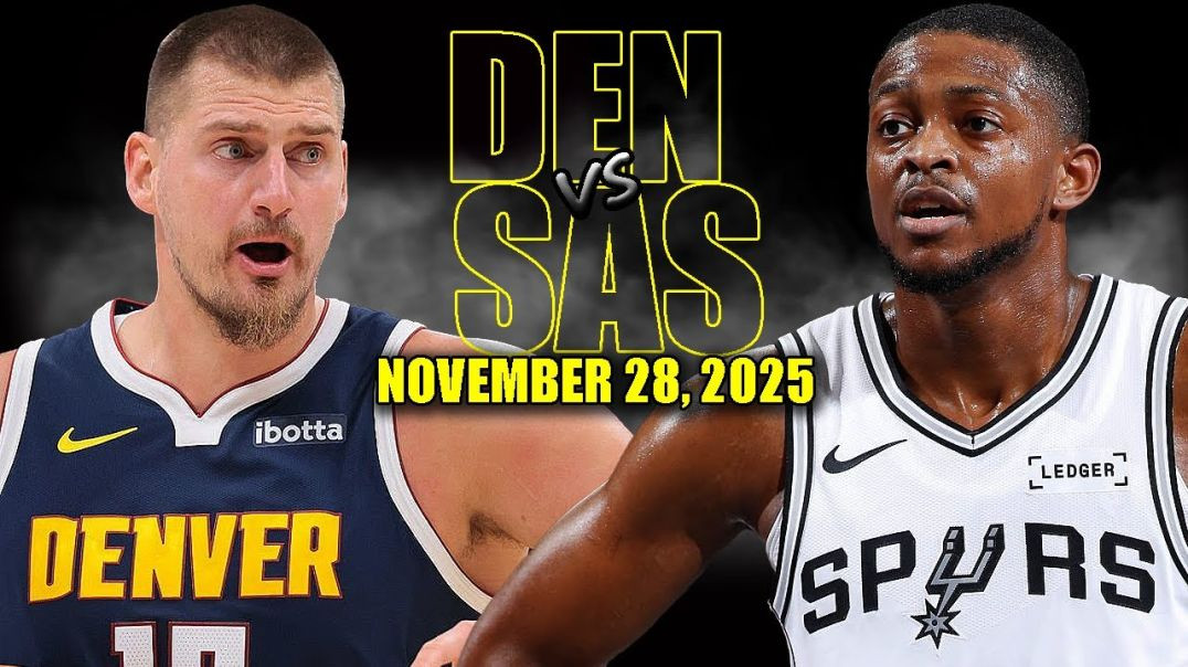 ⁣Denver Nuggets vs San Antonio Spurs Full Game Highlights - November 28, 2025 NBA Season