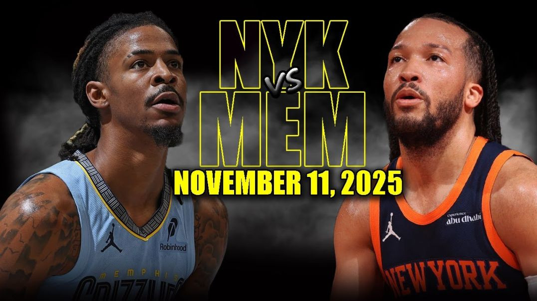 ⁣New York Knicks vs Memphis Grizzlies Full Game Highlights - November 11, 2025 NBA Season