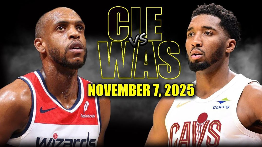 ⁣Cleveland Cavaliers vs Washington Wizards Full Game Highlights - November 7, 2025 NBA Season