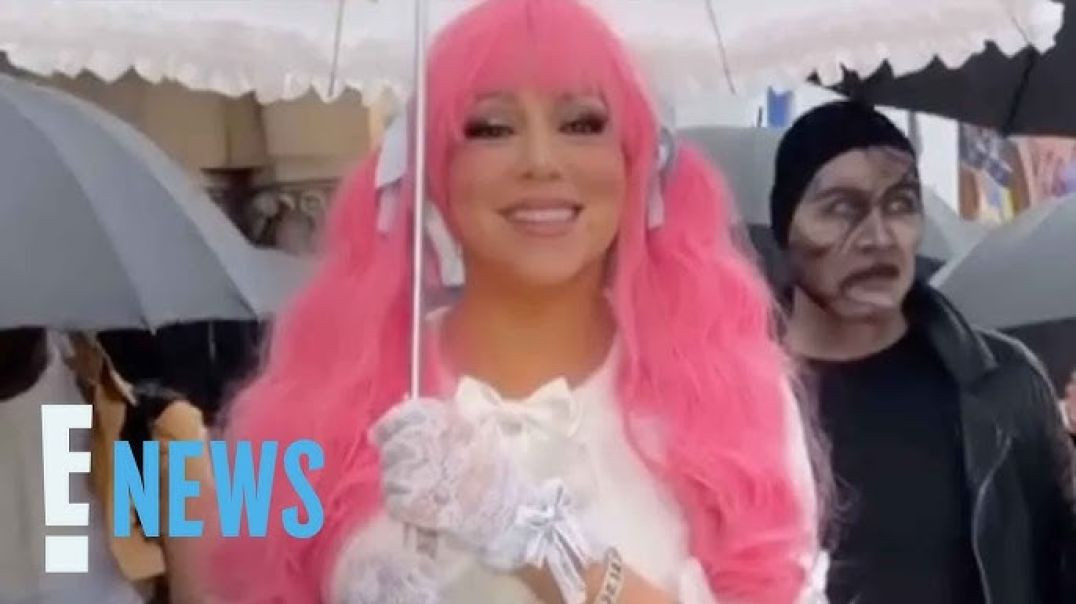 ⁣Mariah Carey & Her Twins Are an Adorable Trio on Halloween