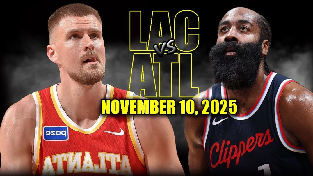 ⁣Los Angeles Clippers vs Atlanta Hawks Full Game Highlights - November 10, 2025 NBA Season