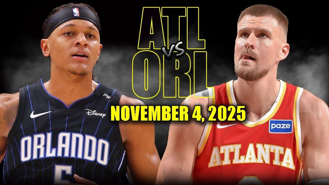 ⁣Atlanta Hawks vs Orlando Magic Full Game Highlights - November 4, 2025 NBA Season