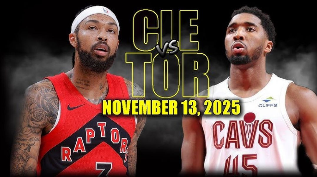 ⁣Cleveland Cavaliers vs Toronto Raptors Full Game Highlights - November 13, 2025 NBA Season