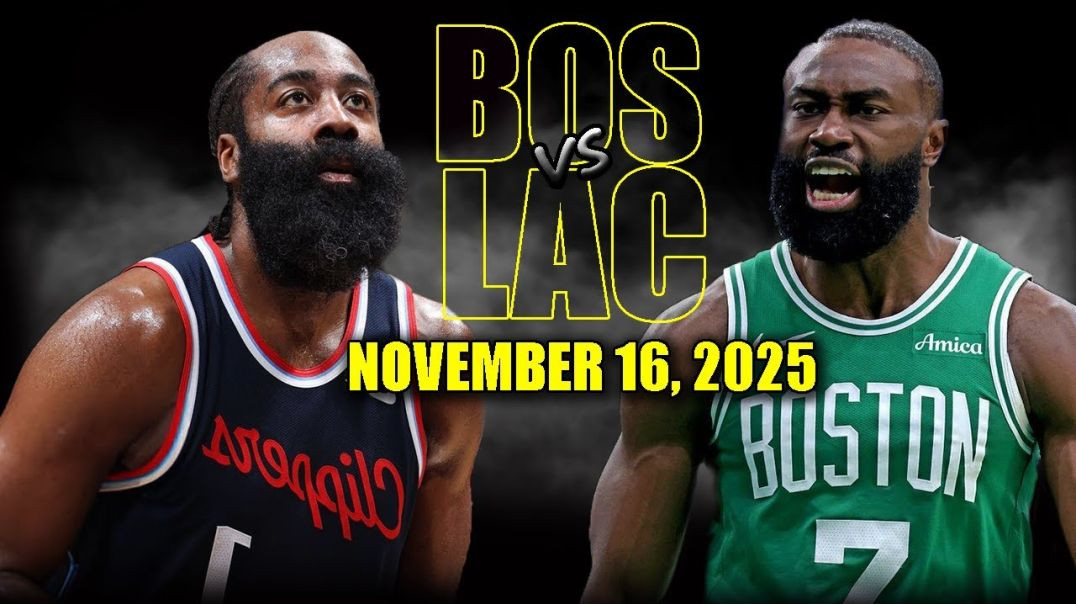 ⁣Los Angeles Clippers vs Boston Celtics Full Game Highlights - November 16, 2025 NBA Season