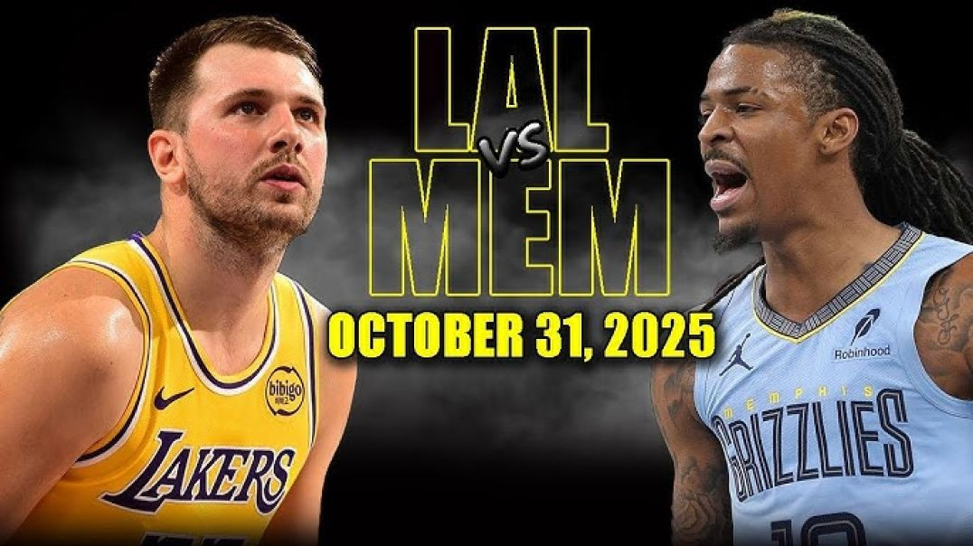 Los Angeles Lakers vs Memphis Grizzlies Full Game Highlights - October 31, 2025 NBA Season