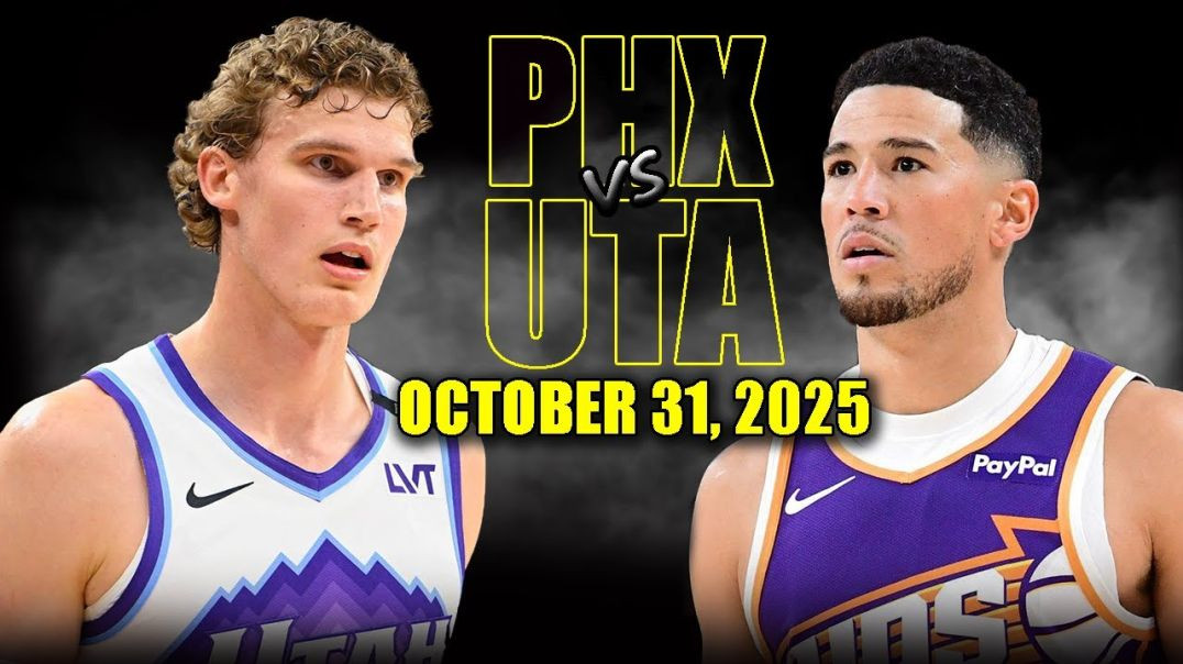 Phoenix Suns vs Utah Jazz Full Game Highlights - October 31, 2025 NBA Season