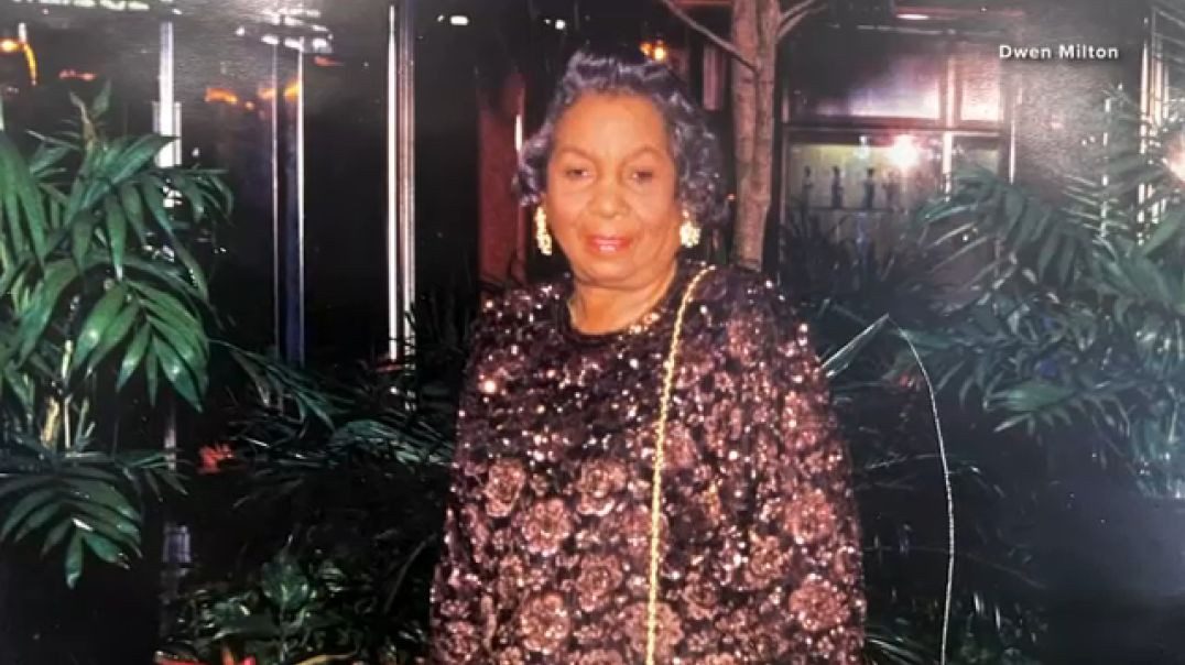 ⁣102-year-old Houston woman in high heels shows no signs of slowing down