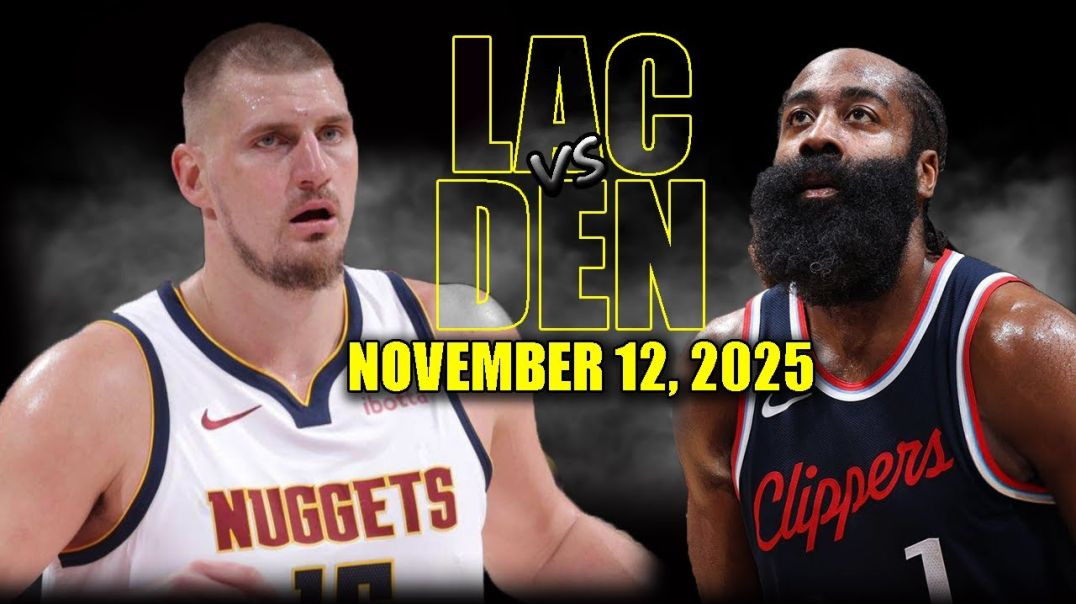 ⁣Denver Nuggets vs Los Angeles Clippers Full Game Highlights - November 12, 2025 NBA Season