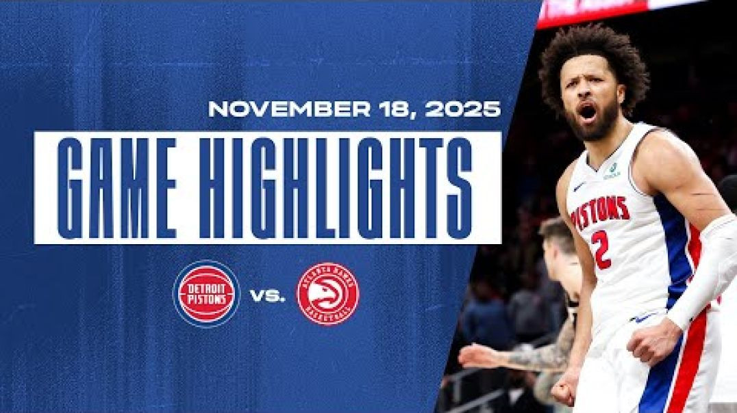 ⁣Detroit Pistons vs Atlanta Hawks Full Game Highlights November 18 2025 NBA Season