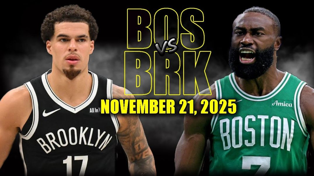⁣Boston Celtics vs Brooklyn Nets Full Game Highlights - November 21, 2025 NBA Season
