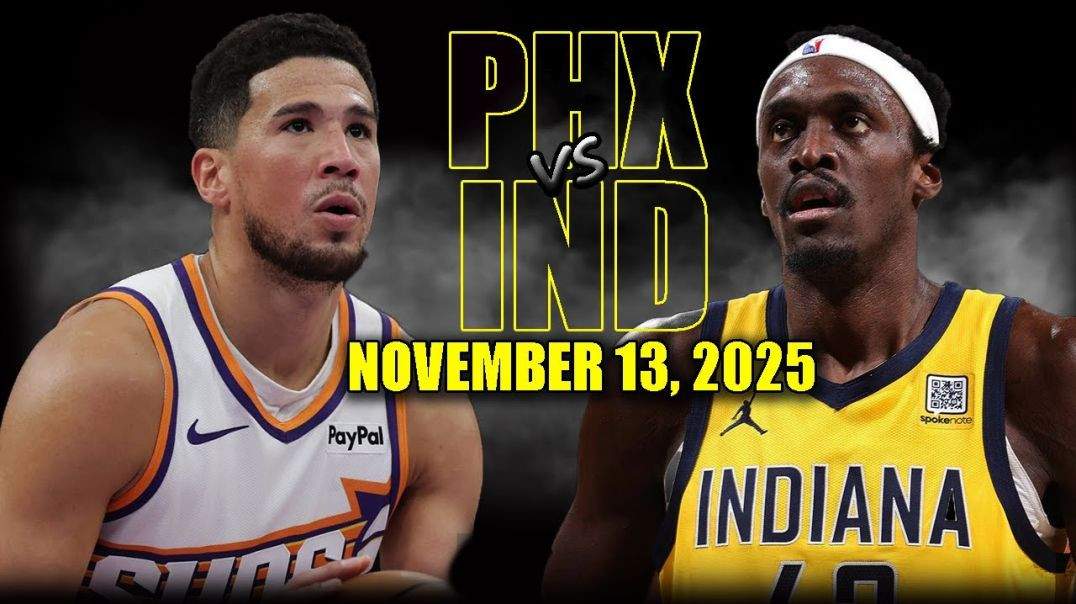 ⁣Phoenix Suns vs Indiana Pacers Full Game Highlights - November 13, 2025 NBA Season
