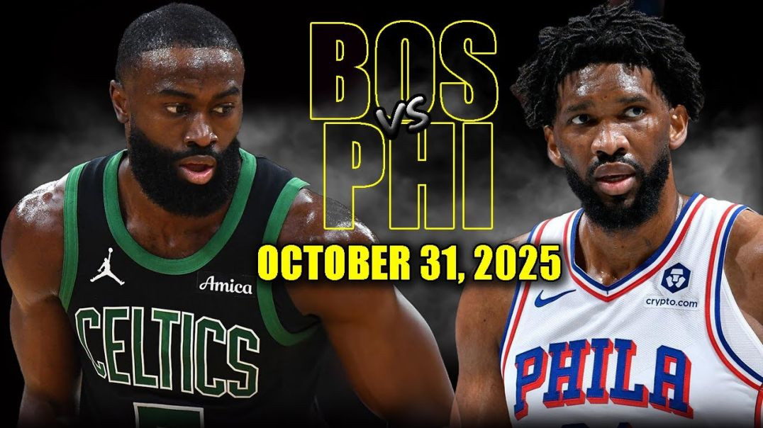Boston Celtics vs Philadelphia 76ers Full Game Highlights - October 31, 2025 NBA Season