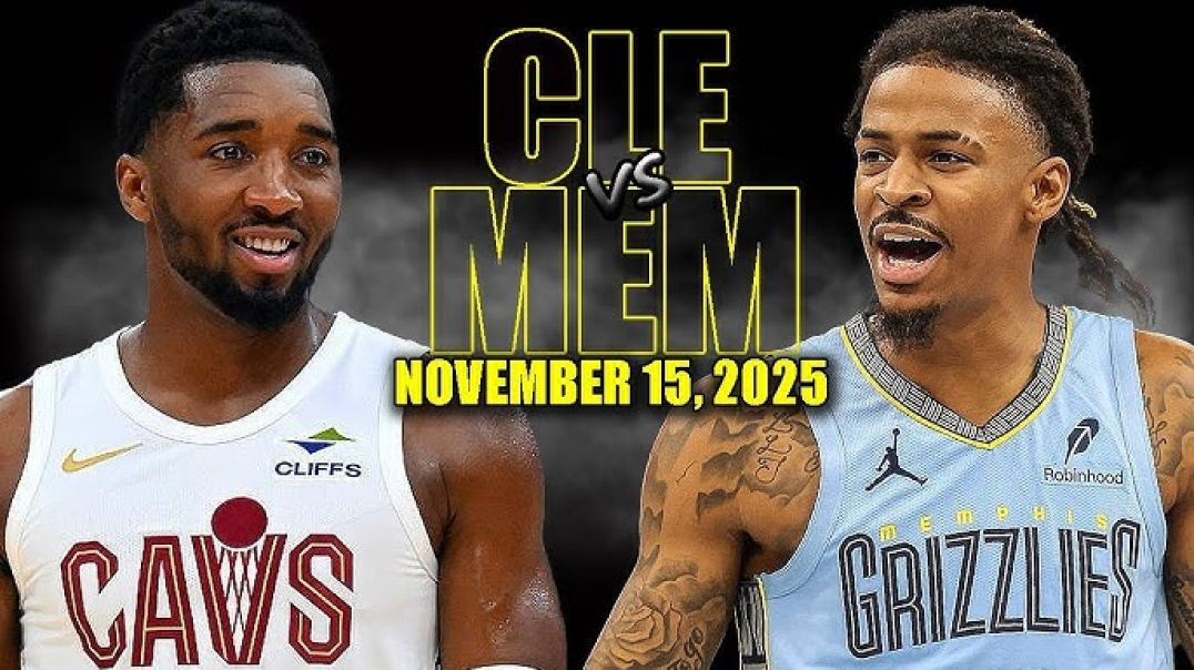 ⁣Cleveland Cavaliers vs Memphis Grizzlies Full Game Highlights - November 15, 2025 NBA Season