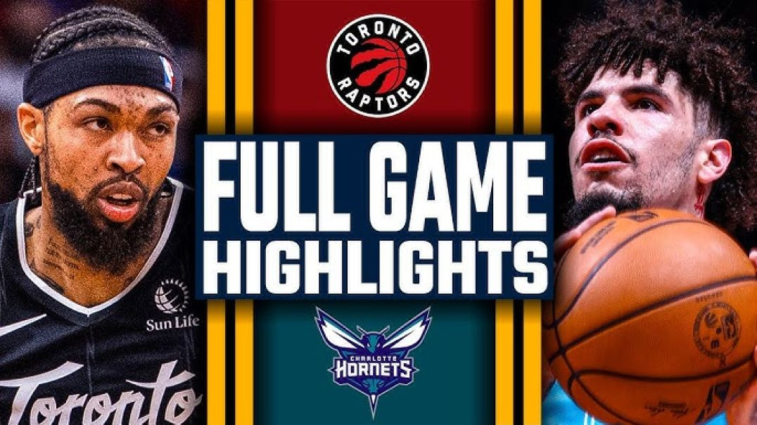 ⁣Toronto Raptors vs Charlotte Hornets - FULL GAME HIGHLIGHTS November 17, 2025 NBA Season