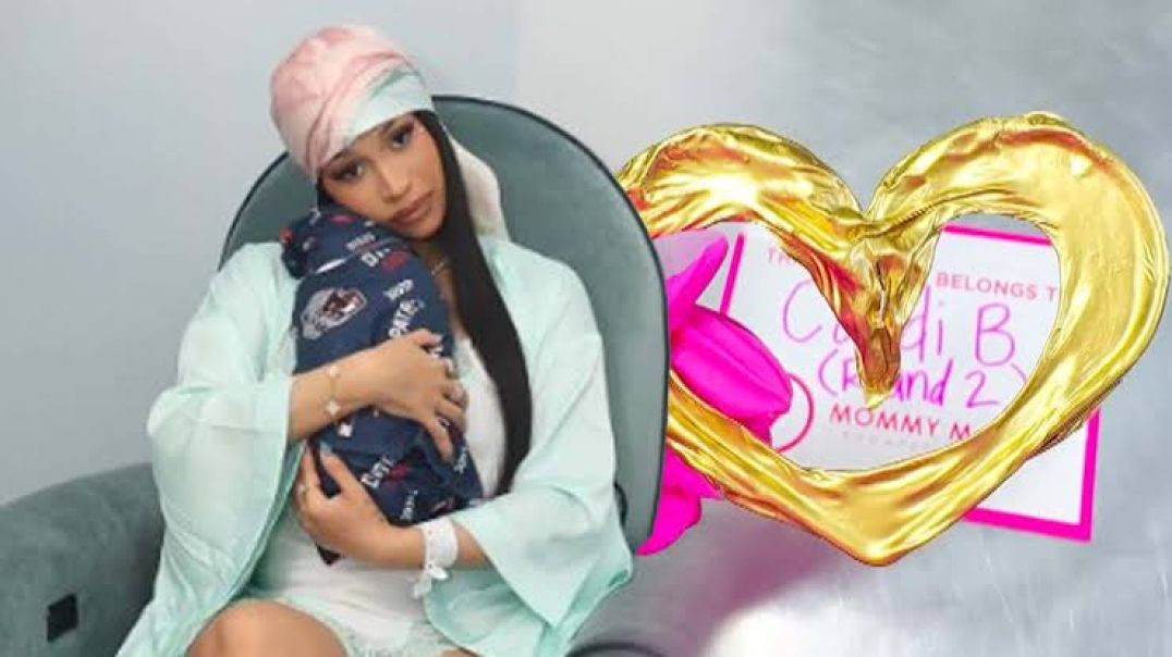 Cardi B Turns Her Umbilical Cord Into GOLD!