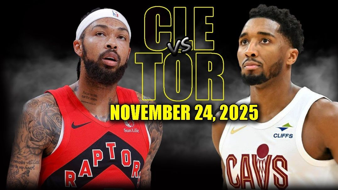 Cleveland Cavaliers vs Toronto Raptors Full Game Highlights - November 24, 2025 NBA Season