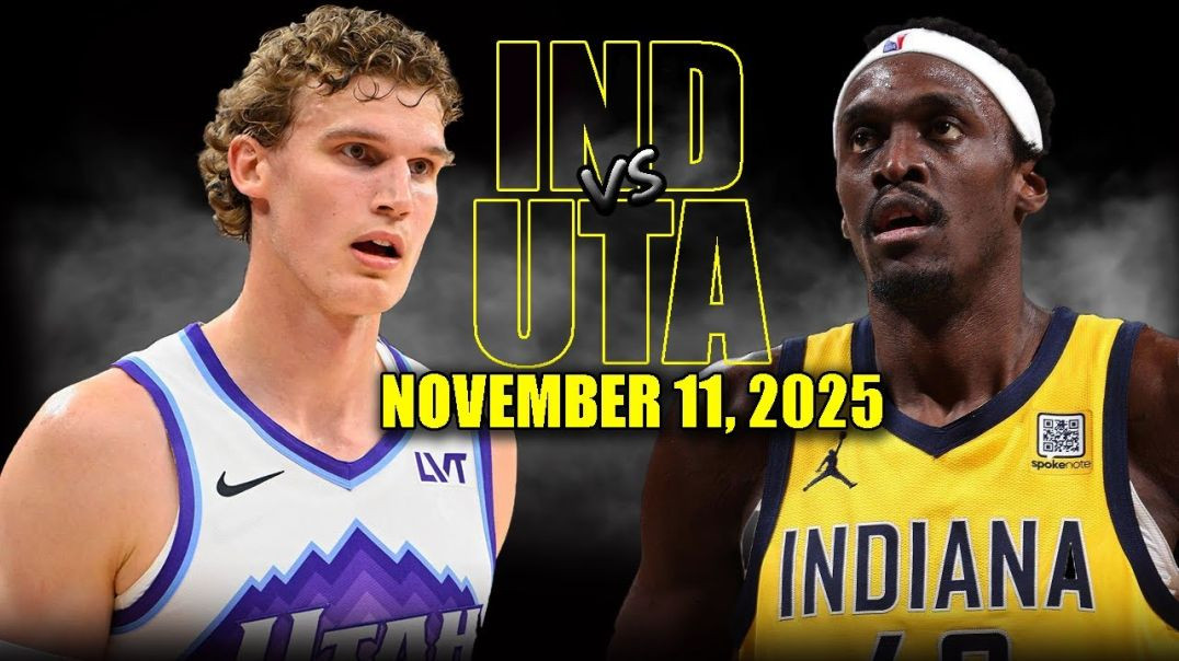 ⁣Indiana Pacers vs Utah Jazz Full Game Highlights - November 11, 2025 NBA Season