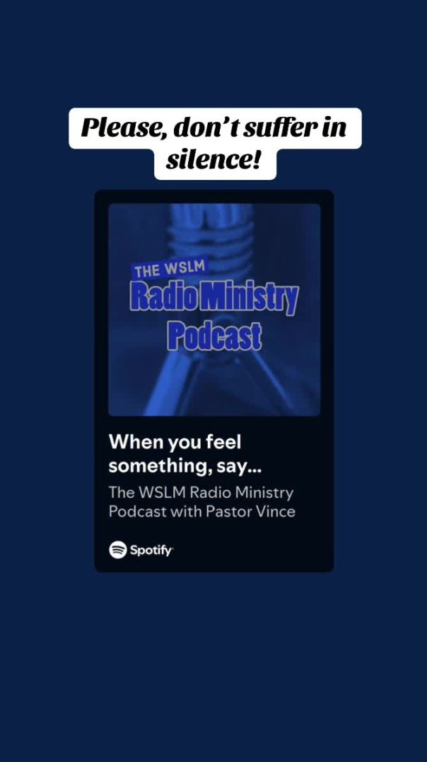 The WSLM Radio Ministry Podcast with Pastor Vince