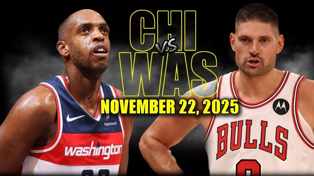 ⁣Chicago Bulls vs Washington Wizards Full Game Highlights - November 22, 2025 NBA Season
