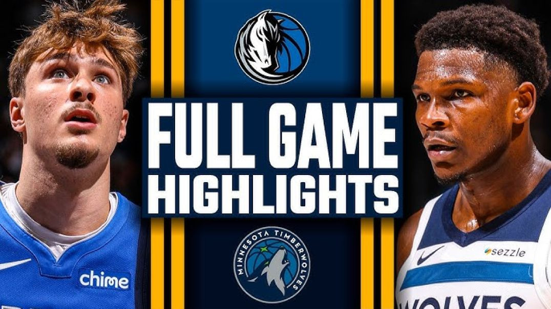 ⁣Dallas Mavericks vs Minnesota Timberwolves - FULL GAME HIGHLIGHTS November 17, 2025 NBA Season
