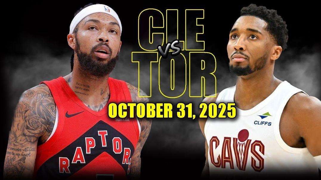 Cleveland Cavaliers vs Toronto Raptors Full Game Highlights - October 31, 2025 NBA Season