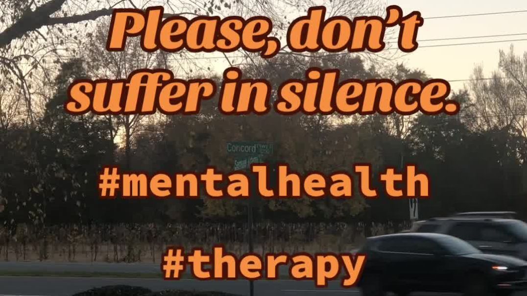 Please, don’t suffer in silence.