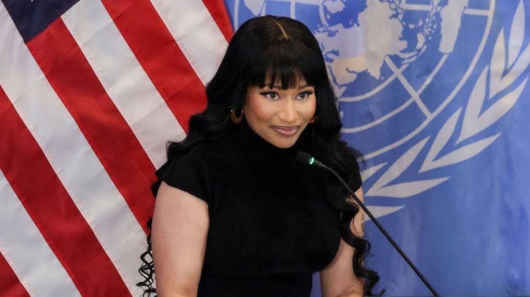 ⁣Nicki Minaj delivers speech at UN to highlight claims of Christian persecution in Nigeria