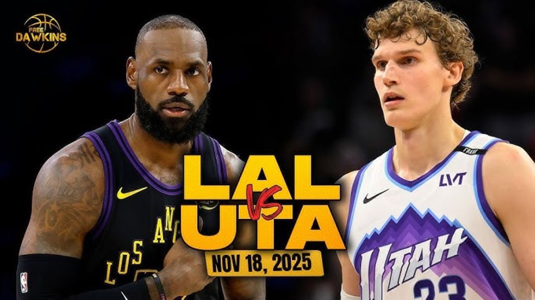 ⁣Los Angeles Lakers vs Utah Jazz Full Game Highlights Nov 18, 2025