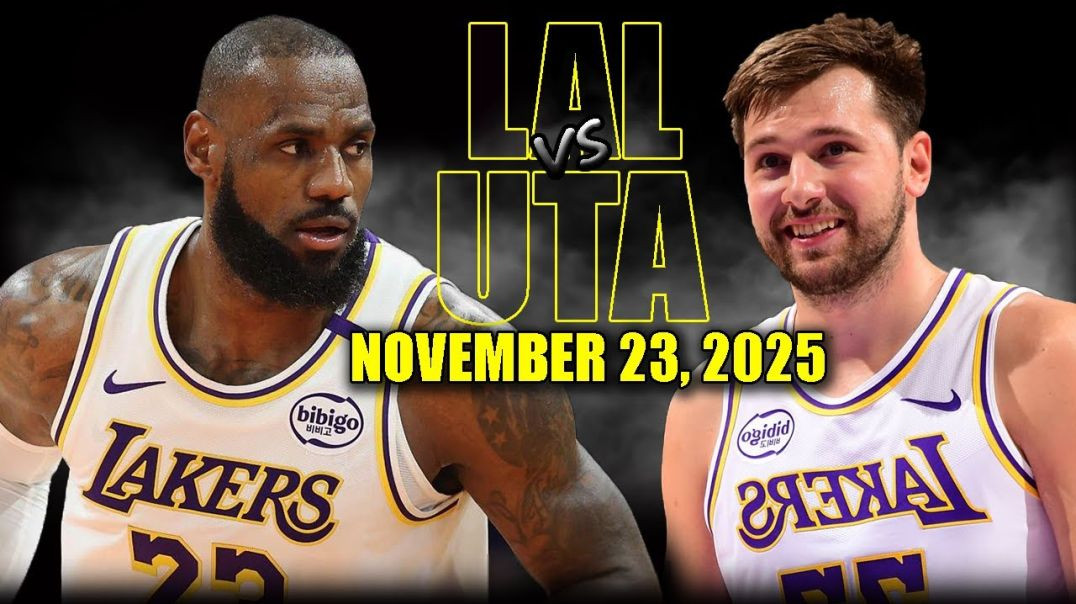 ⁣Los Angeles Lakers vs Utah Jazz Full Game Highlights - November 23, 2025 NBA Season