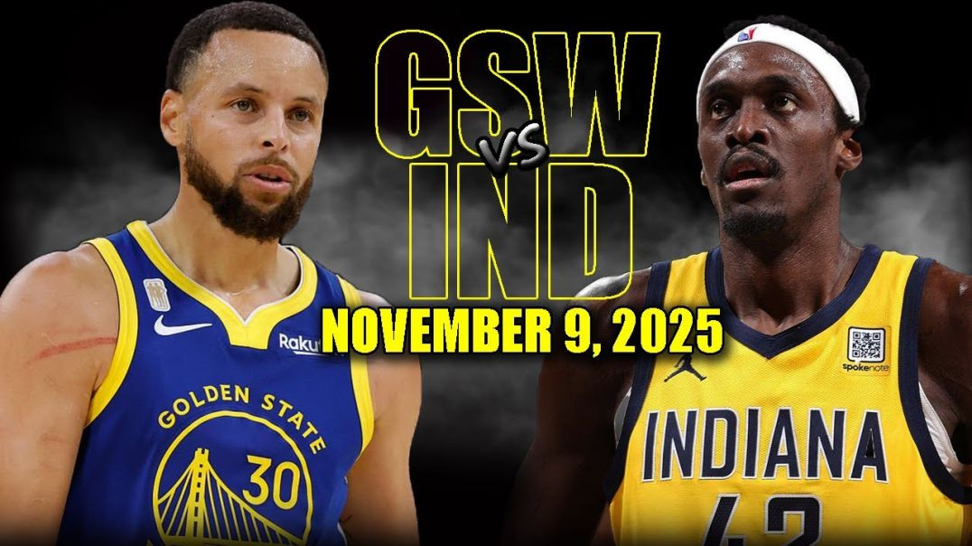 ⁣Golden State Warriors vs Indiana Pacers Full Game Highlights - November 9, 2025 NBA Season