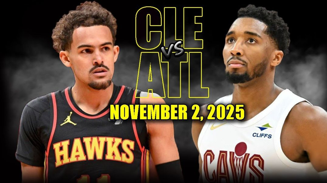 ⁣Cleveland Cavaliers vs Atlanta Hawks Full Game Highlights - November 2, 2025 NBA Season