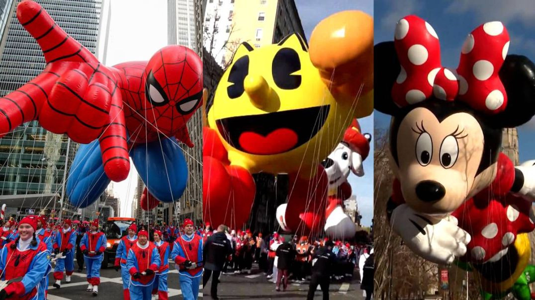 ⁣Macy's Thanksgiving Day Parade 2025 Best balloons & floats in NYC