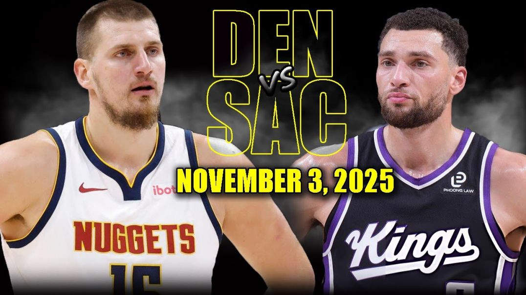 ⁣Denver Nuggets vs Sacramento Kings Full Game Highlights - November 3, 2025 NBA Season