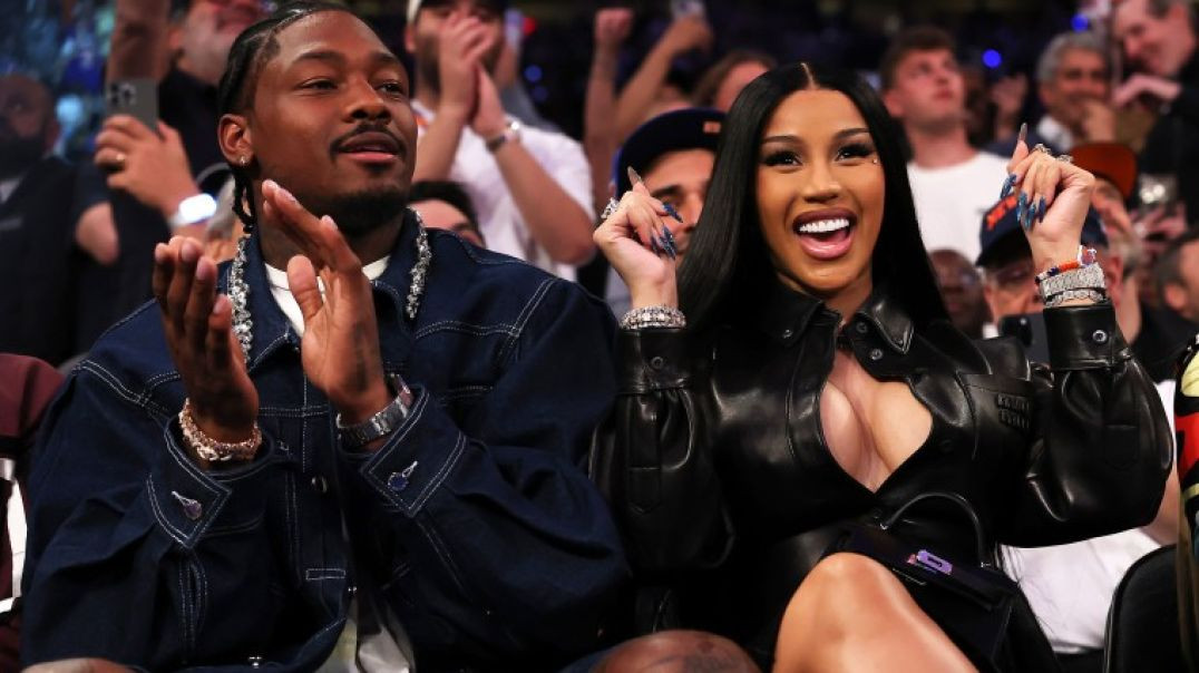 ⁣Cardi B Hints At Name of New Baby With Stefon Diggs