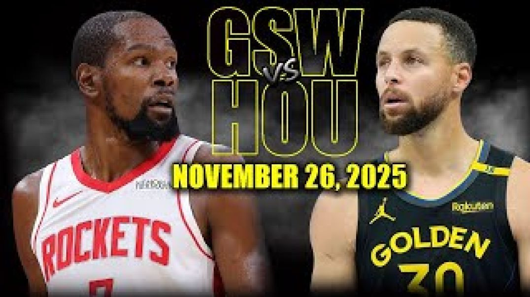 ⁣Golden State Warriors vs Houston Rockets Full Game Highlights - November 26, 2025 NBA Season